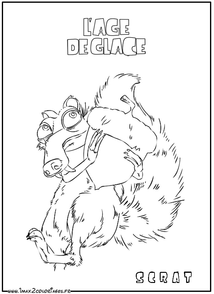 Coloriage L Age De Glace 3 A Imprimer L Age De Glace 3 Coloriage