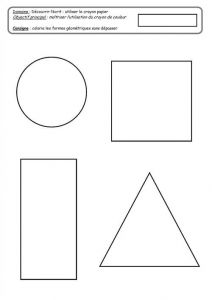 Coloriage Sans Dépasser à Imprimer Colorier Sans Dépasser