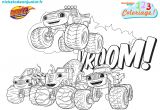 123 Coloriage Blaze Coloriages Paw Patrol Blaze Et Les Monster Machines