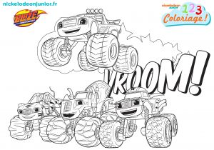 123 Coloriage Blaze Coloriages Paw Patrol Blaze Et Les Monster Machines