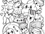 Alphabet Coloriage à Imprimer Coloriage Kawaii Nourriture 15 Dessins Imprimer Avec