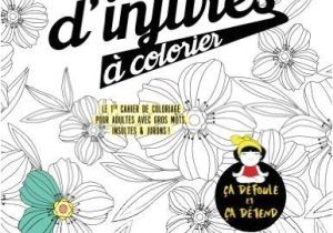 Amazon Cahier De Coloriage Adulte Amazon Mon Cahier D Injures   Colorier Le Premier Cahier De