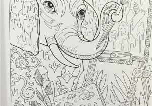 Amazon Cahier De Coloriage Adulte Amazon the Art Of Marjorie Sarnat Elegant Elephants Adult