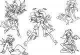 Angel S Friends Coloriage Coloriage Angel S Friends Dessin à Imprimer Sur Coloriages