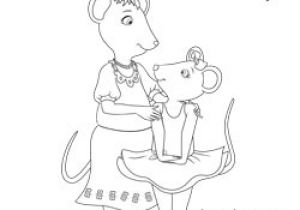Angelina Ballerina Coloriage Coloriages   Télécharger Angelina Ballerina