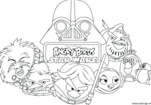 Angry Birds Star Wars Coloriage Gratuit Coloriage Angry Bird Star Wars – Redlinesfo