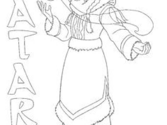 Coloriage Avatar Le Dernier Maitre De L'air
