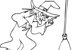 Balai De sorcière Coloriage Coloriage sorcière Et son Balai
