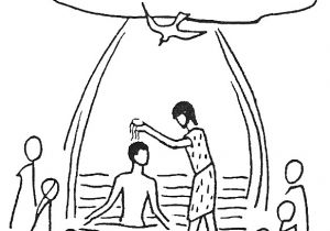 Bapteme De Jesus Coloriage Bapteme 43 Fêtes Et Occasions Spéciales – Coloriages à