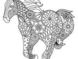 Beau Coloriage De Chevaux Idees De Fait Main Dessin Mandala A Imprimer