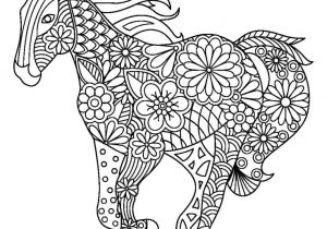 Beau Coloriage De Chevaux Idees De Fait Main Dessin Mandala A Imprimer