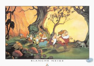 Blanche Neige 7 Nains Coloriage Affiche Fset Blanche Neige Les 7 Nains Disney