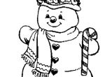 Bonhomme De Neige En Coloriage Coloriage Noel Bonhomme