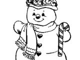 Bonhomme De Neige En Coloriage Coloriage Noel Bonhomme