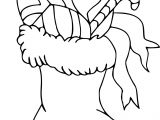 Botte De Noel Coloriage Coloriage Botte De Noel à Imprimer