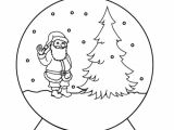 Boule De Neige Coloriage Coloriage De Noël La Boule à Neige De Noël à Imprimer