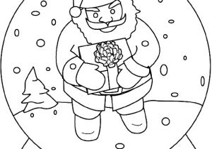 Boule De Neige Coloriage Coloriage Le Pere Noel Dans Une Boule De Neige Dessin