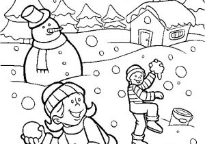 Boule De Neige Coloriage Dessin D Hiver Et De Boule De Neige Coloriages D Hiver à