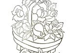 Bouquet De Fleurs Coloriage Coloriage Panier De Fleurs A Imprimer Gratuit