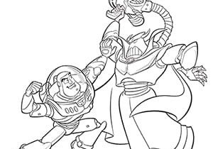 Buzz L Eclair Coloriage Gratuit Coloriages Buzz L éclair