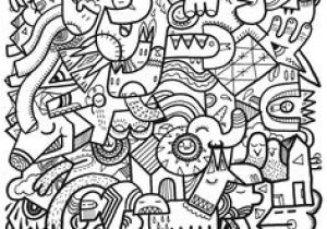 Cahier De Coloriage Adulte à Imprimer Jean Dubuffet Site Habité D Objets