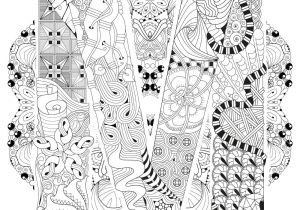 Cahier De Coloriage Adulte Anti Stress Design D Art Peint   La Main Coloriage Anti Stress Adulte Mandala