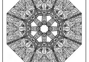 Cahier De Coloriage Adulte Pas Cher Mandala De Chat De Zentangle La Page De Livre De Coloriage Pour Des
