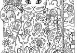 Cahier De Coloriage Adulte Pas Cher Mandala De Chat De Zentangle La Page De Livre De Coloriage Pour Des