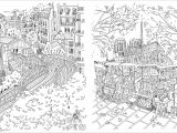 Cahier De Coloriage Adulte Paysage Les Mandalas Urbains Envie Du Jour