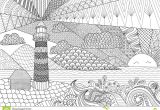 Cahier De Coloriage Adulte Paysage Paysage De Ch¢teau De Zendoodle Pour Le Fond La Coloration Adulte