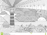 Cahier De Coloriage Adulte Paysage Paysage De Ch¢teau De Zendoodle Pour Le Fond La Coloration Adulte