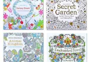 Cahier De Coloriage Enfant € 5 65 De Réduction 4 Pcs 24 Pages R¨gne Animal Anglais édition Livre De Coloriage Pour Enfants Adulte soulager Le Stress Tuer Temps Peinture