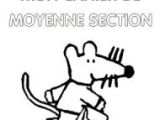 Cahier De Coloriage Moyenne Section Page De Garde Maternelle