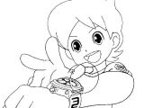 Cahier De Coloriage Yo Kai Watch Coloriage Yo Kai Watch Nathan Adams Jecolorie