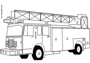 Camion De Pompier Coloriage A Imprimer Dessins Gratuits   Colorier Coloriage Camion Pompier  