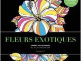 Carnet De Coloriage Black Premium Carnet De Coloriage Black Premium Fleurs Exotiques Edition