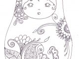 Catéchisme Coloriage 32 Coloriage Matriochka – Coloriage – Imprimer Vol 6401