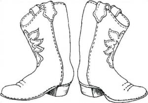 Chapeau De Cowboy Coloriage Dessins Gratuits   Colorier Coloriage Cowboy   Imprimer