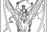 Cheval Pegase Coloriage Coloriage Hercule De Walt Disney Hercule Sur son Cheval A Imprimer