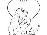 Chien Coloriage Imprimer Gratuit Dessin De Chiot Trop Mignon