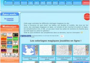 Clic Ma Classe Coloriage Coloriage Dessin Et Activités En Ligne Pour Les Enfants