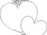 Coeur D Amour Coloriage Coloriage De Coeur D Amour