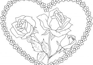 Coeur D Amour Coloriage Idees De Fait Main Coeur Dessin Rose