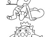 Coloriag Pokemon Treecko and Cacnea Pokemon Coloring Page More Grass Pokemon