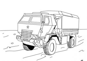 Coloriage 4×4 Militaire Coloriages De Véhicules Militaires Coloriages Coloriage  