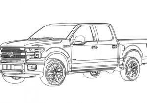 Coloriage 4×4 Pick Up Coloriage Pick Up ford F150
