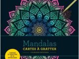 Coloriage à Gratter Marabout Coloriages à Gratter Antistress Mandalas