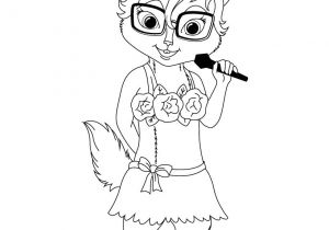 Coloriage A Imprimer Alvin Et Les Chipmunks 3 Coloriages Coloriage Jeanette Fr Hellokids