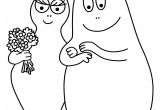 Coloriage à Imprimer Barbapapa Coloriage Mariage C3 A0 Imprimer Le Des Barbapapas