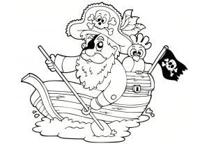 Coloriage à Imprimer Bateau Pirate Coloriage Bateau Pirate Maternelle Jecolorie